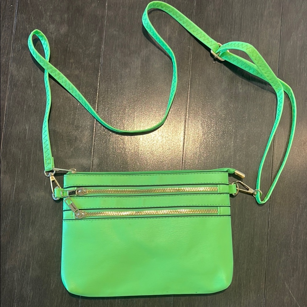 Green Crossbody Bag